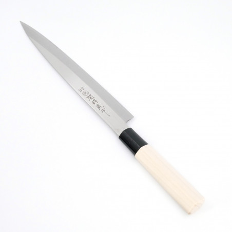 Japanese kitchen knife for cutting thin slices of fish, SASHIMI, 21cm