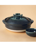 Japanese cast iron and clay pots