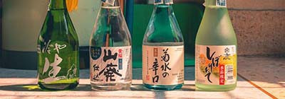 Japanische Sake und Spirituosen